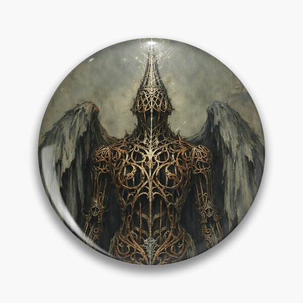 Item preview, The Iron-Lace Cage - Dark Fantasy Hollow Angel designed and sold by bapupa.