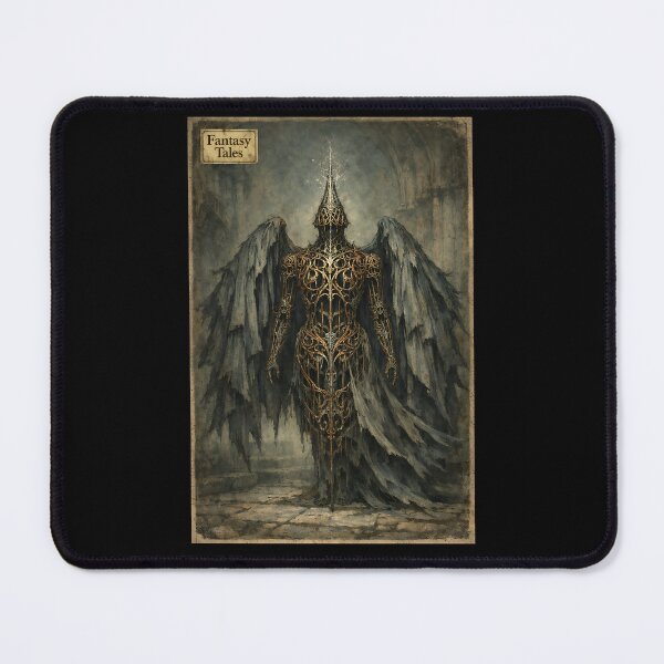 Item preview, The Iron-Lace Cage - Dark Fantasy Hollow Angel designed and sold by bapupa.