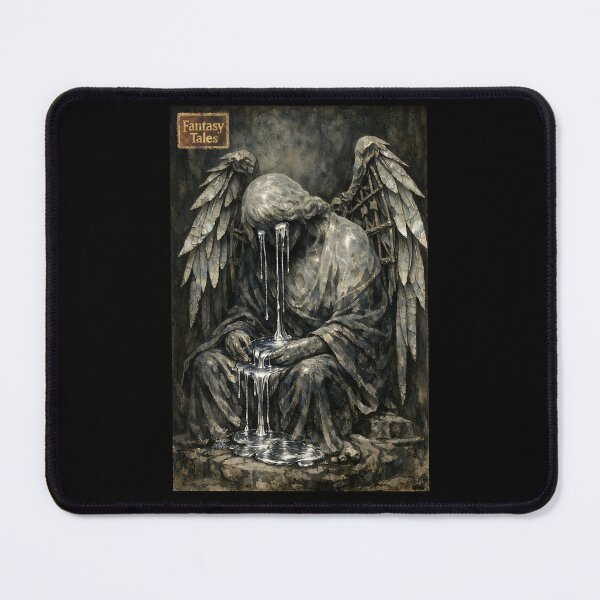 Item preview, The Mercury Weeper - Dark Fantasy Hollow Angel designed and sold by bapupa.