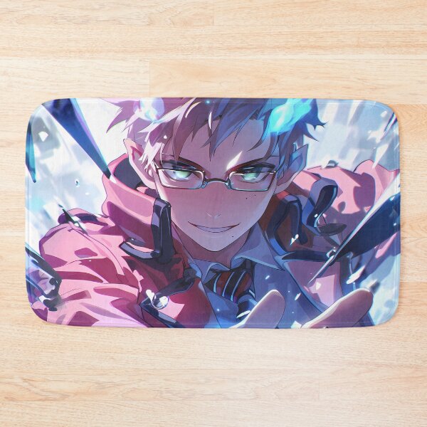 Item preview, Yukio Okumura Blue Exorcist Cool Blue Fire Focus designed and sold by TanglenRabbit.