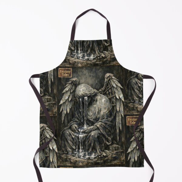 Item preview, The Mercury Weeper - Dark Fantasy Hollow Angel designed and sold by bapupa.