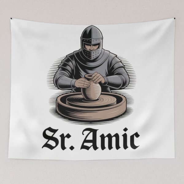 Item preview, Sr. Amic - Medieval Knight Pottery Master Artisan designed and sold by Beto Santos.
