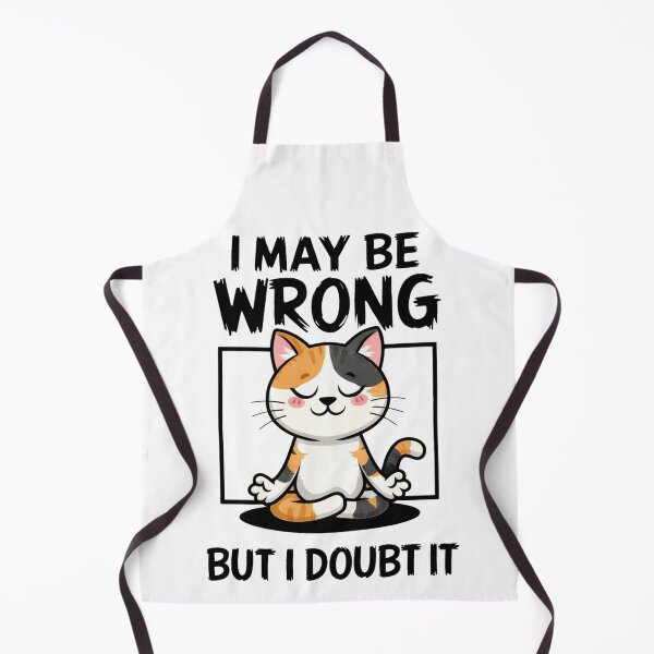 Item preview, I May Be Wrong But I Doubt It Cat Shirt designed and sold by PawTheory.