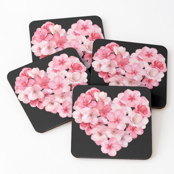 Item preview,  Heart of little pink sakura blossoms designed and sold by uunaa.