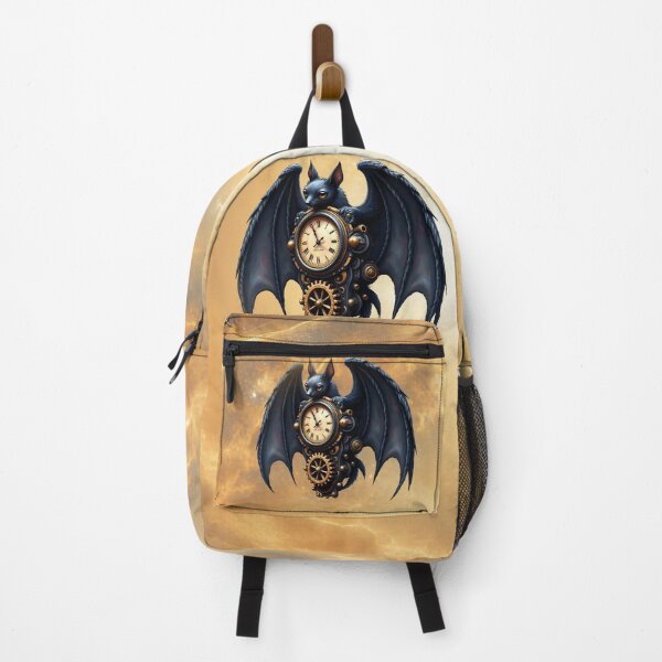 Item preview, Moonlit Timekeeper – Steampunk Bat of the Clockwork Realm designed and sold by nicky2342.