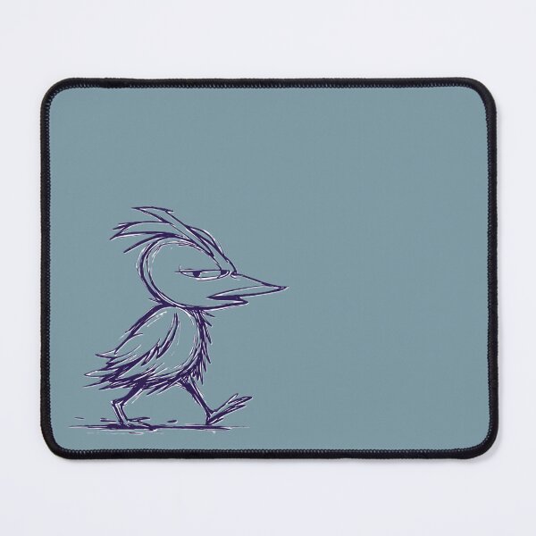 Item preview, “I’m Done” Mood - Chipy the Bird Walking Away designed and sold by InnerwayStudio.