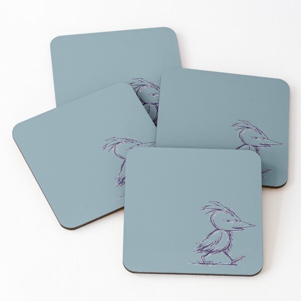 Item preview, “I’m Done” Mood - Chipy the Bird Walking Away designed and sold by InnerwayStudio.