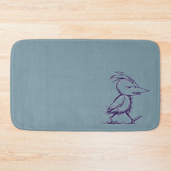 Item preview, “I’m Done” Mood - Chipy the Bird Walking Away designed and sold by InnerwayStudio.