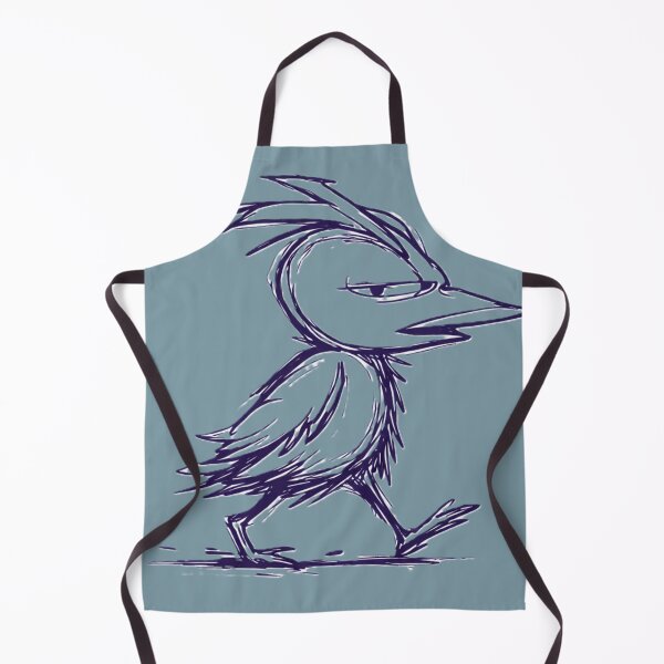 Item preview, “I’m Done” Mood - Chipy the Bird Walking Away designed and sold by InnerwayStudio.