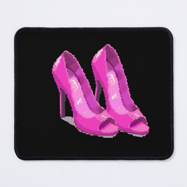 Item preview, Pink High Heels 64-Bit Pixel Art Style designed and sold by CamilasPrints.