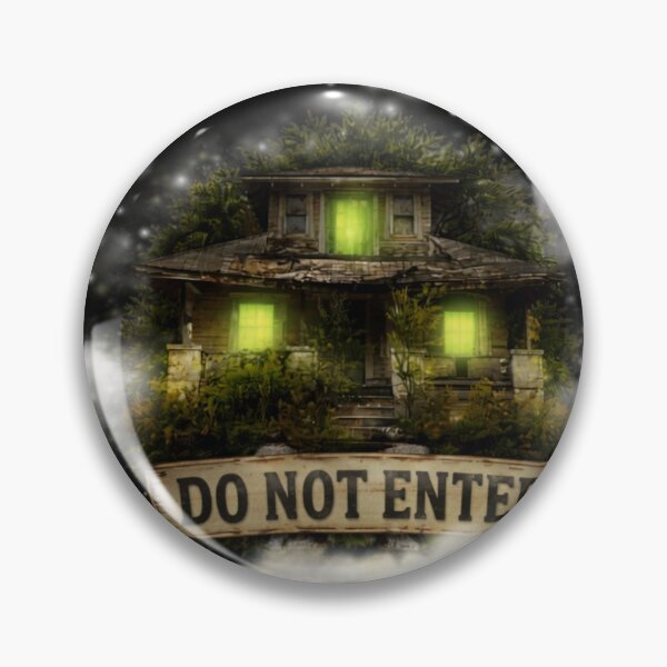 Item preview, Do Not Enter Haunted House – Creepy Abandoned Horror Design designed and sold by ikaysCreative.