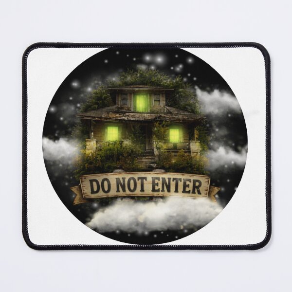 Item preview, Do Not Enter Haunted House – Creepy Abandoned Horror Design designed and sold by ikaysCreative.