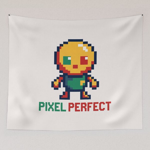 Item preview, Pixel Perfect Robot Gaming Retro designed and sold by SplashTastic.