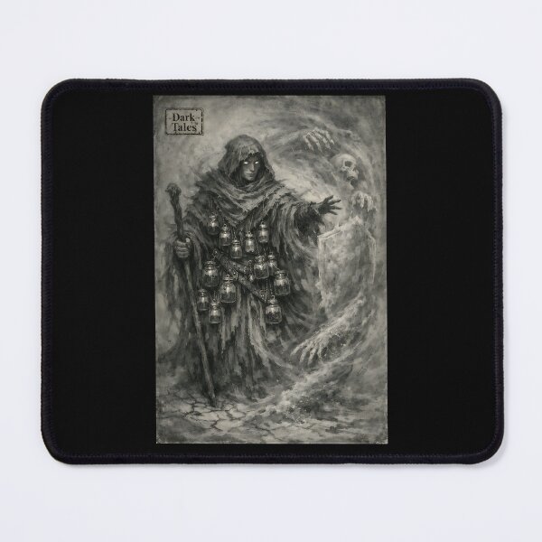 Item preview, The Grave-Dust Alchemist - Dark Fantasy Necromancer designed and sold by bapupa.