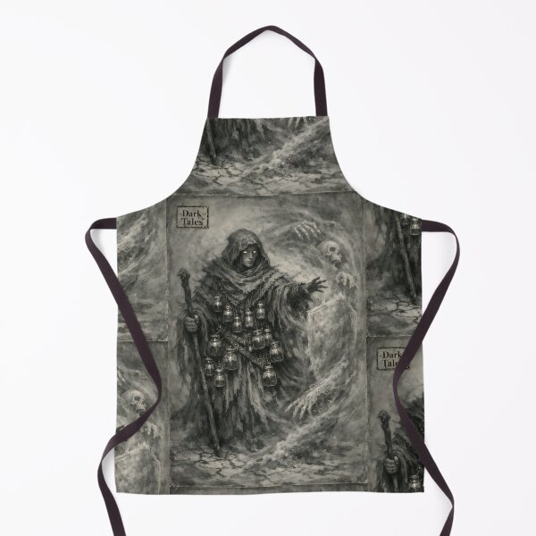 Item preview, The Grave-Dust Alchemist - Dark Fantasy Necromancer designed and sold by bapupa.