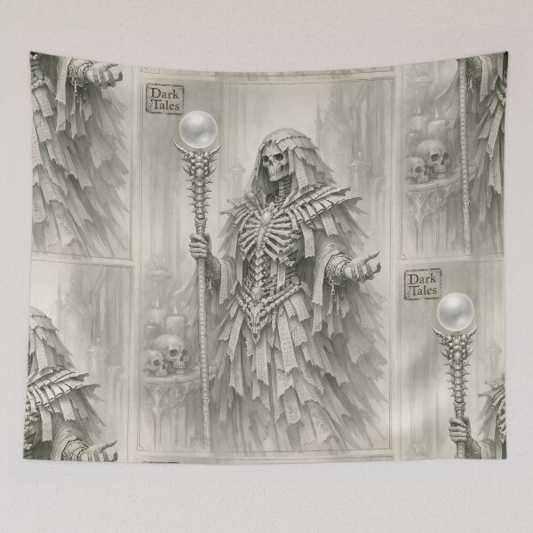 Item preview, The Ivory Weaver - Dark Fantasy Necromancer designed and sold by bapupa.