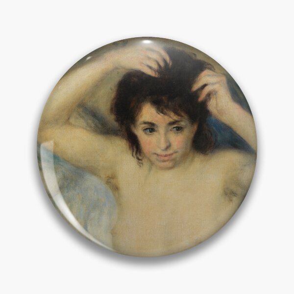 Item preview, Before the Bath Avant Le Bain by Pierre-Auguste Renoir: Impressionist Nude Poster designed and sold by artofuniverse.