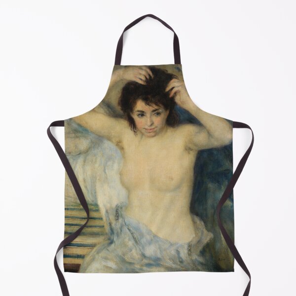 Item preview, Before the Bath Avant Le Bain by Pierre-Auguste Renoir: Impressionist Nude Poster designed and sold by artofuniverse.
