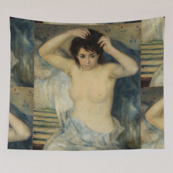 Item preview, Before the Bath Avant Le Bain by Pierre-Auguste Renoir: Impressionist Nude Poster designed and sold by artofuniverse.