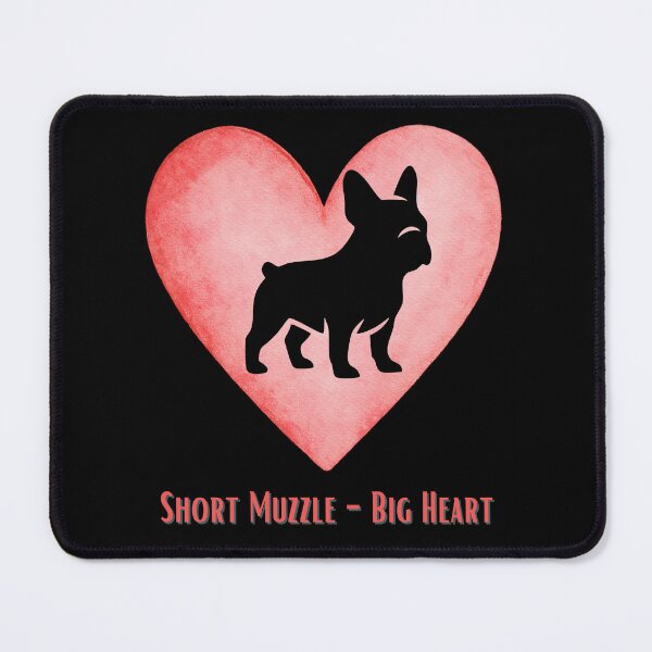 Item preview, Short Muzzle Big Heart – Funny French Bulldog Lover Design designed and sold by oso-de-color.