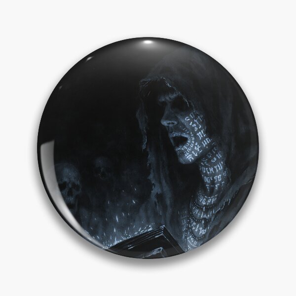 Item preview, The Obsidian Scribe - Dark Fantasy Necromancer designed and sold by bapupa.