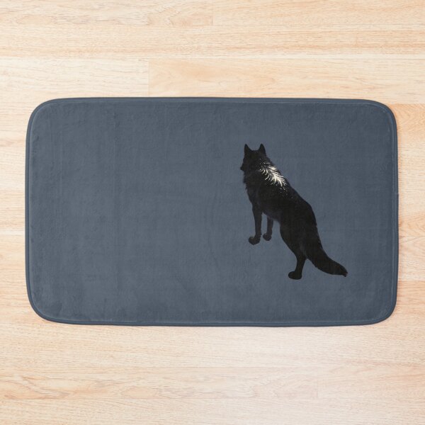 Item preview, Moscow After Dark — Gothic Wolf City Night Art designed and sold by GeoWhimsy Studio.