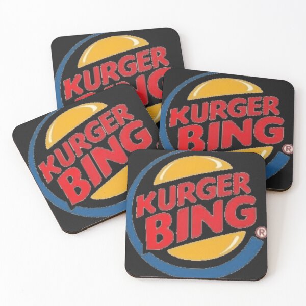 Item preview,  Kurger Bing Company Name Parody Company Logos Business Logo Parody Fast Food designed and sold by T-SHIRT DESIGN CLOSET.