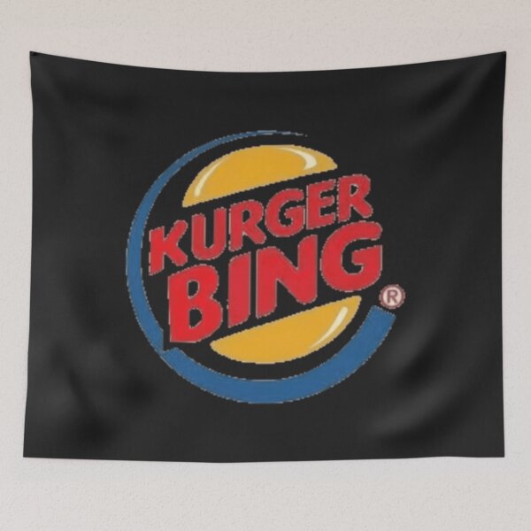 Item preview,  Kurger Bing Company Name Parody Company Logos Business Logo Parody Fast Food designed and sold by T-SHIRT DESIGN CLOSET.