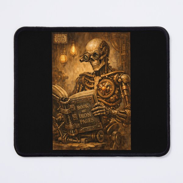 Item preview, The Clockwork Librarian - Dark Fantasy Skeletal Figure designed and sold by bapupa.