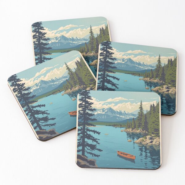 Item preview, LAKE TAHOE CALIFORNIA NEVADA designed and sold by PamLeeDesign.