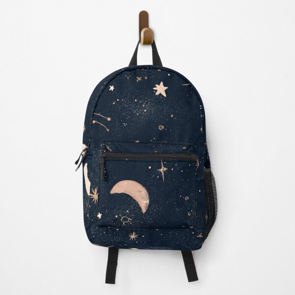 Item preview, Night Sky Seamless Pattern – Moon & Stars Celestial Design designed and sold by OpenDreamArts.