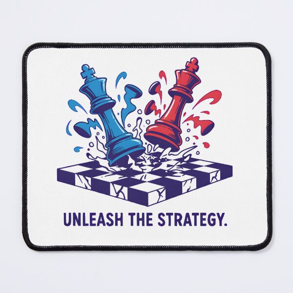 Item preview, Unleash the Strategy Chess Battle Design designed and sold by ArdjaN_PL.