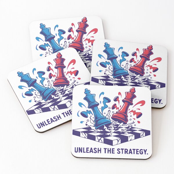 Item preview, Unleash the Strategy Chess Battle Design designed and sold by ArdjaN_PL.