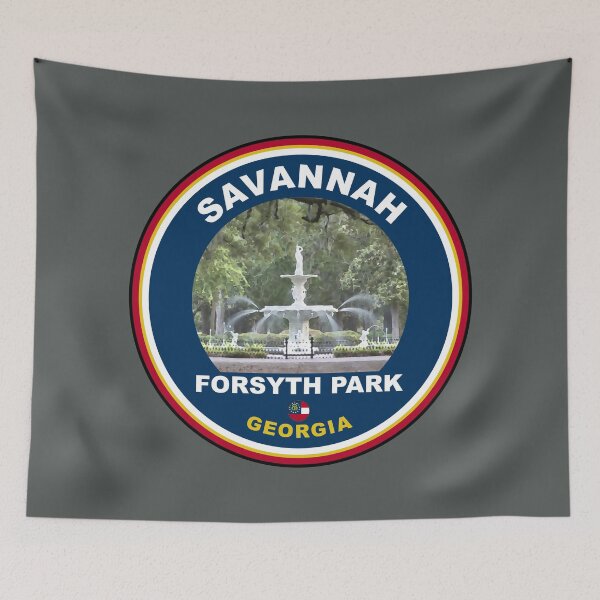Item preview, Savannah Forsyth Park Fountain Georgia designed and sold by studioss76.