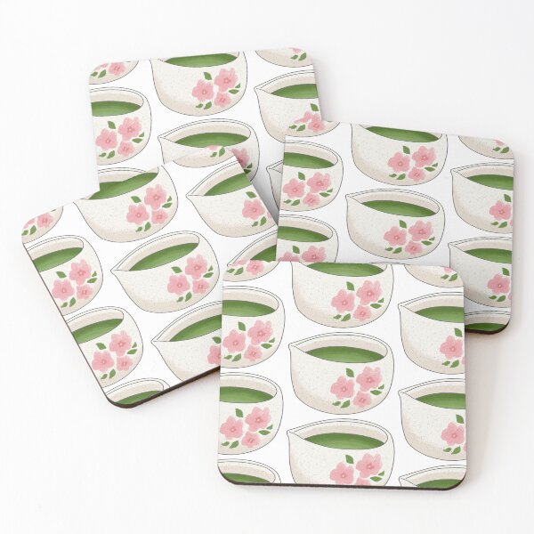 Item preview, Matcha Girlie Chawan Clipart Sticker PNG designed and sold by NixDigitalStudio.