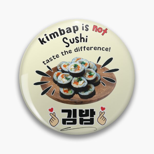 Item preview, Sushi is not Kimbap - taste the difference designed and sold by mycreastyle.
