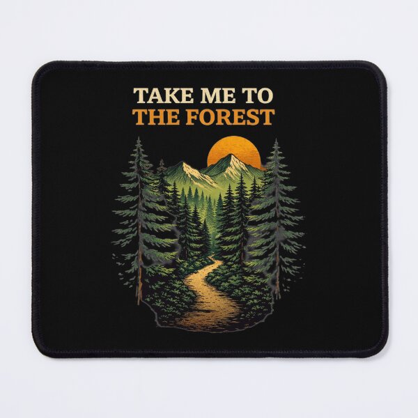 Item preview, Take Me To The Forest Vintage Nature Hiking Outdoor Design designed and sold by Tropivaro.