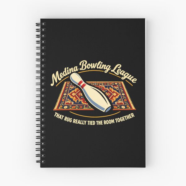 Item preview, Medina Bowling League Persian Rug Logo designed and sold by agearb.