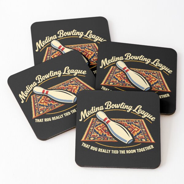 Item preview, Medina Bowling League Persian Rug Logo designed and sold by agearb.