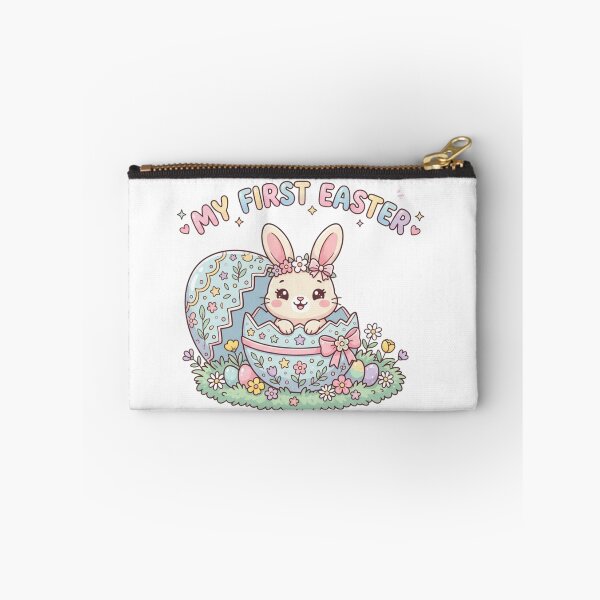 Item preview, My First Easter Cute Baby Bunny Chick Kids Spring Gift Design designed and sold by pixelandpalette.