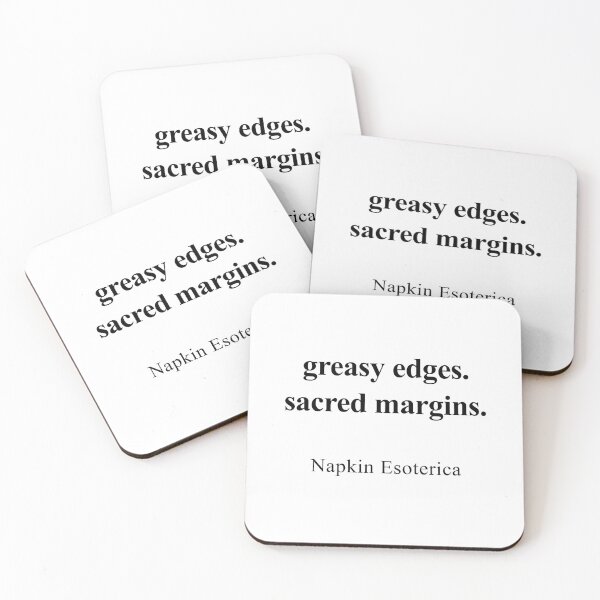 Item preview, Greasy Edges, Sacred Margins designed and sold by birdspinestudio.