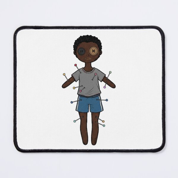 Item preview, Dark Skin Voodoo Doll - Athletic Shorts and T-shirt designed and sold by octozap.