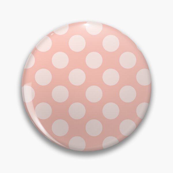 Item preview, Apple Blossom Pink Polka Dots - Soft Cottage Spot Pattern designed and sold by colorofmagic.