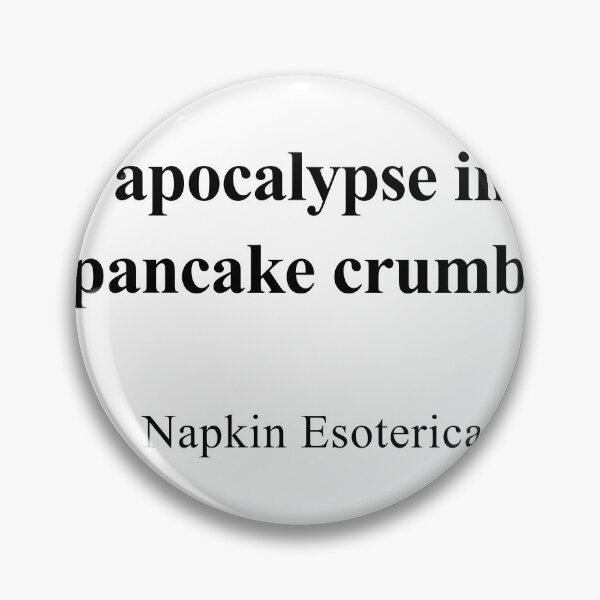 Item preview, Apocalypse in Pancake Crumbs designed and sold by birdspinestudio.