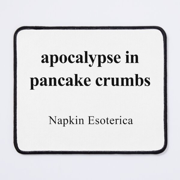 Item preview, Apocalypse in Pancake Crumbs designed and sold by birdspinestudio.
