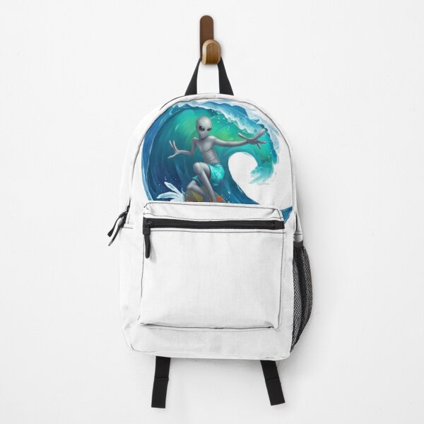 Item preview, Surfing Alien (Wave) designed and sold by mkgeiger.