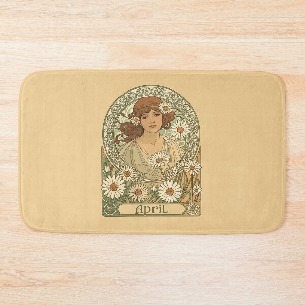 Item preview, Vintage Daisy Flourish Art Nouveau designed and sold by taiche.