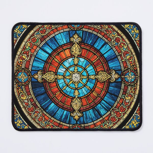 Item preview, Unifying faux stain glass pattern designed and sold by ShaDeS-AI-Art.