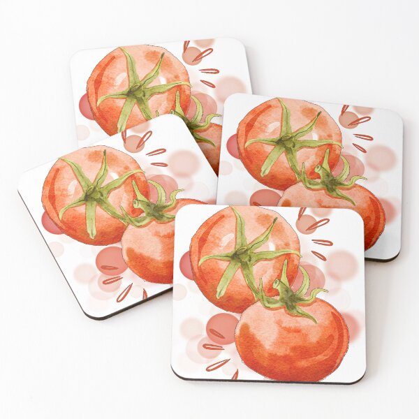 Item preview, Tomatoes - Yummy Illustration designed and sold by iamKRUK.