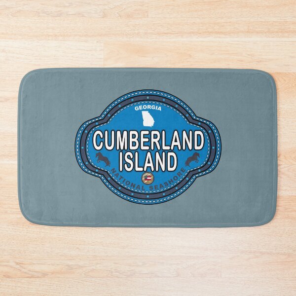 Item preview, Cumberland Island Georgia stitching effect emblem designed and sold by studioss76.